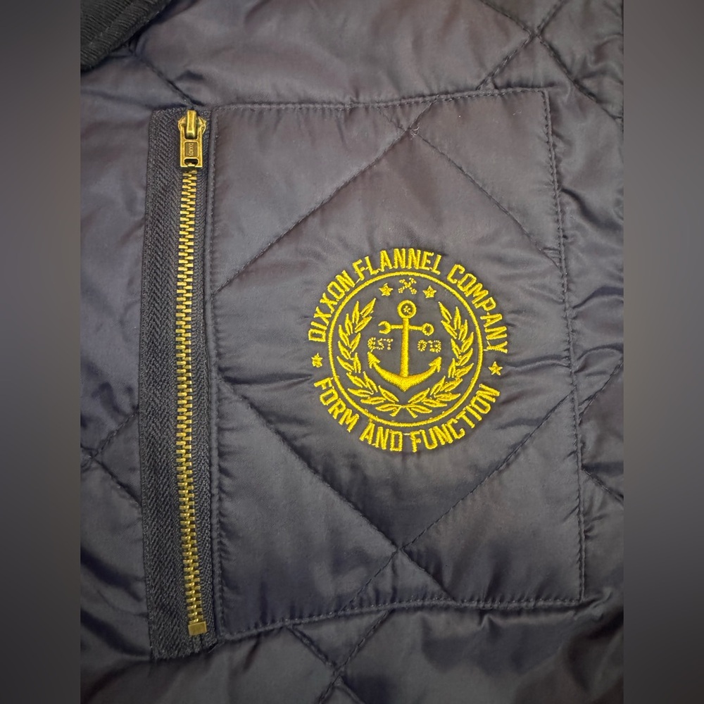 DIXXON Navy Quilted Men's Jacket - Picture 8 of 8